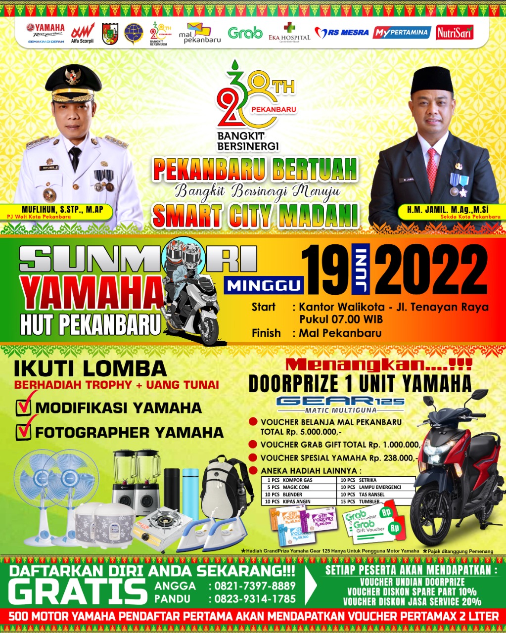 Buruan Daftar, PT Alfa Scorpii Tawarkan Doorprize 1 Unit Yamaha Gear 125