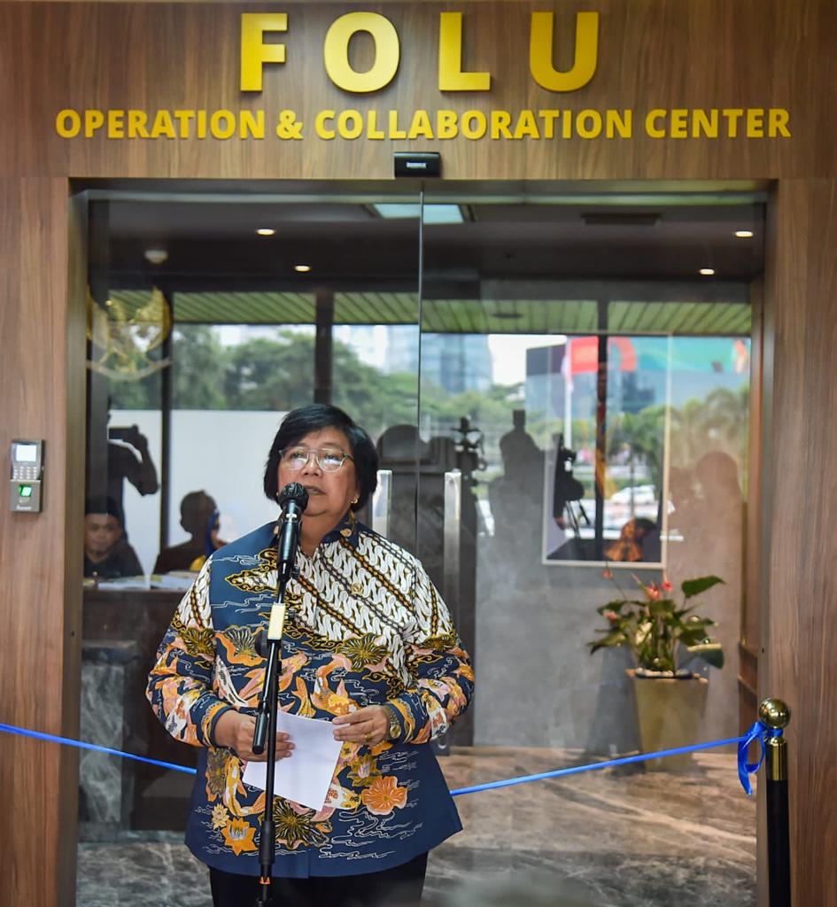 Resmikan Kantor FOLU COLL, Siti Nurbaya: Langkah Kongkret KLHK dalam Operasional FOLU Net Sink 2030