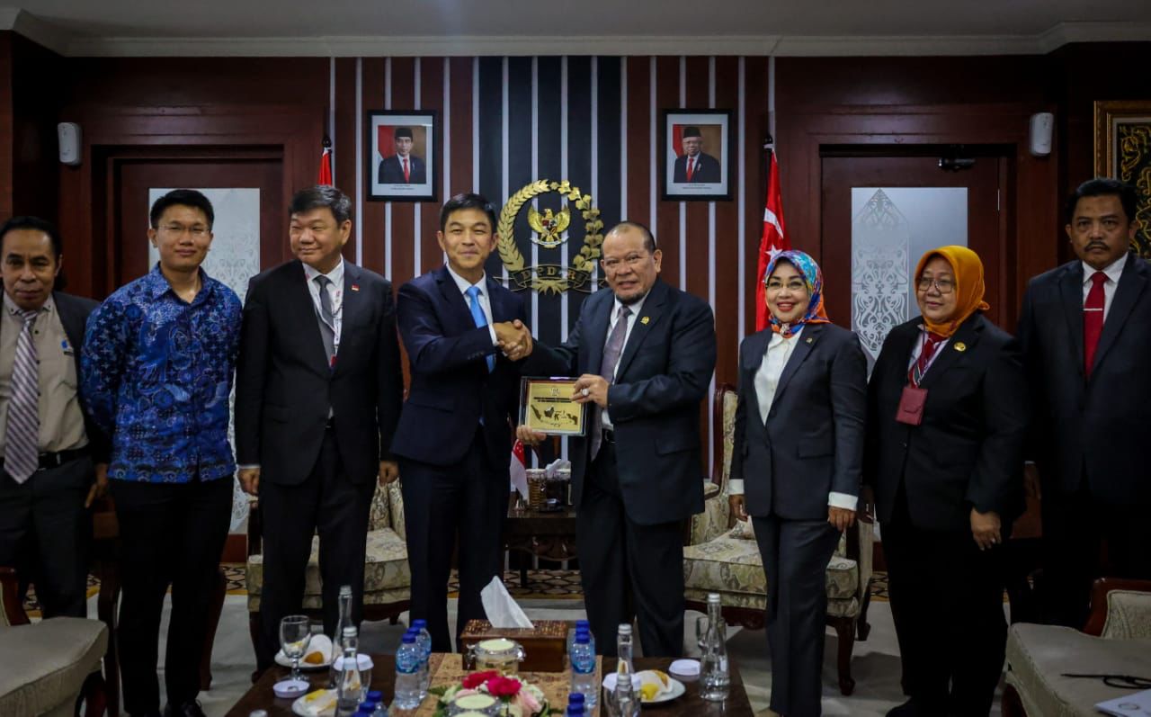 Ketua DPD RI Dorong Proses Ratifikasi Perjanjian Bilateral Indonesia-Singapura
