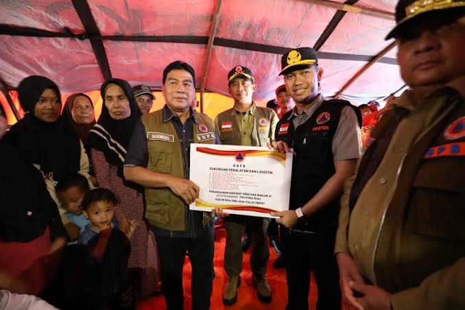 Pemerintah Pusat Telah Kirim 3.800 Paket Makanan Siap Saji di Ke Riau