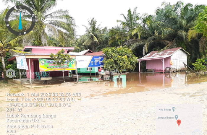Banjir Surut, Warga Dua Desa di Kecamatan Ukui Butuh Bantuan Pemerintah