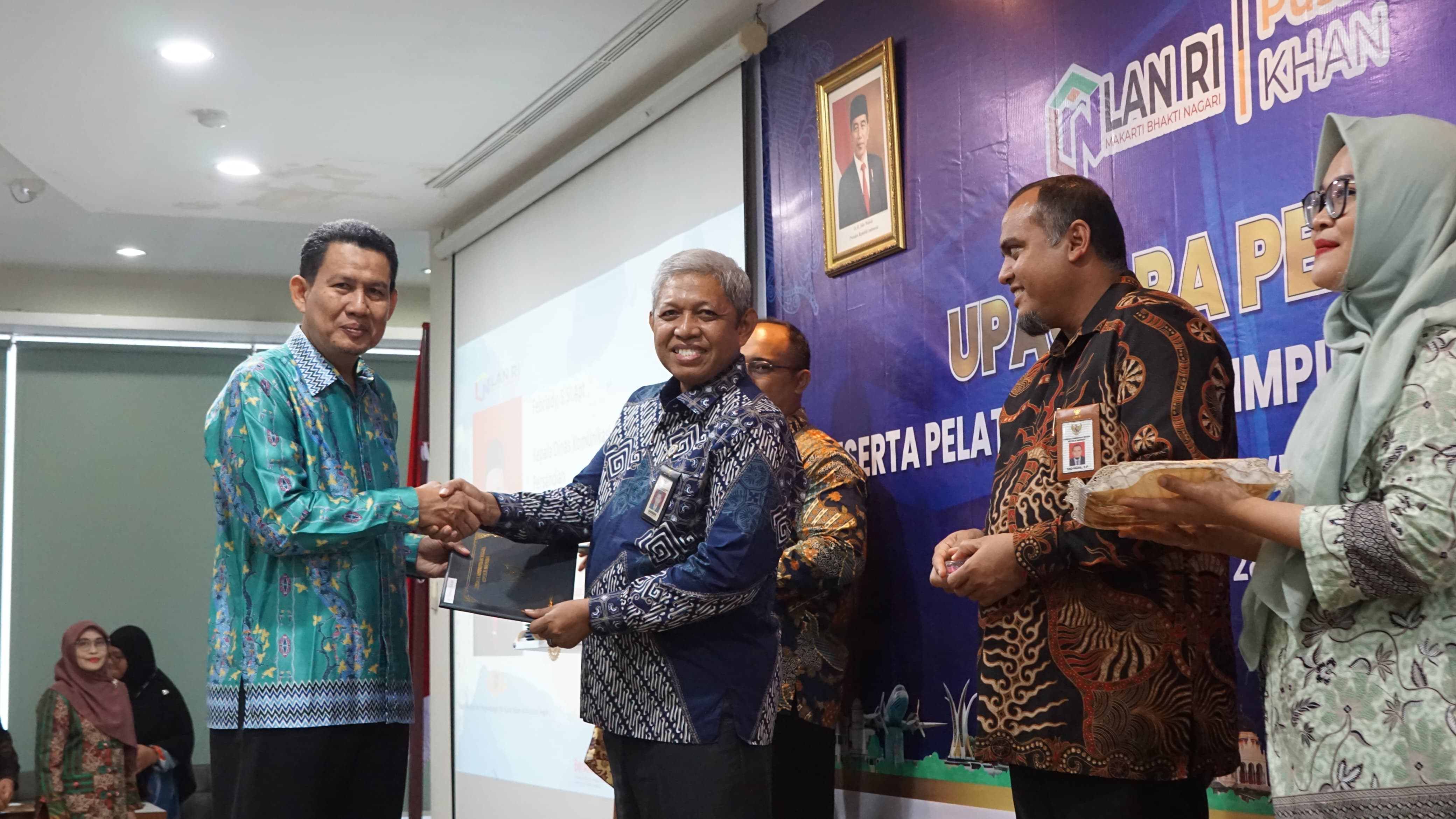 Ikuti PKN Tingkat II di Aceh, Lima Pejabat Meranti Jadi Peserta Terbaik