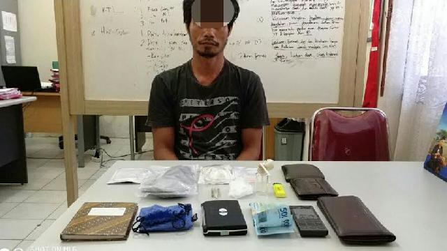 DPO Kasus Narkoba Akhirnya Diringkus di Rumbio Jaya