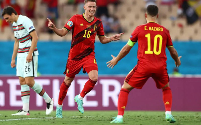 Belgia Lolos Perempat Final Euro 2020, Portugal Angkat Koper