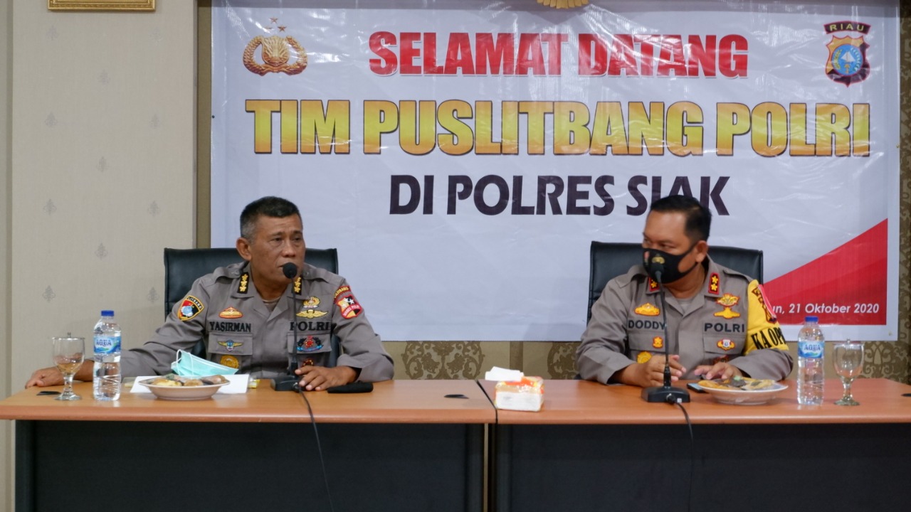 Puslitbang Polri Lakukan Penelitian Tata Kelola Sumber Daya Terkait IT di Wilayah Polda Riau