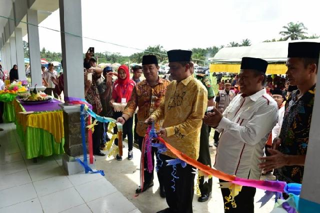 Sekdaprov Riau Resmikan SMA Negeri 2 Lubuk Batu Jaya Inhu