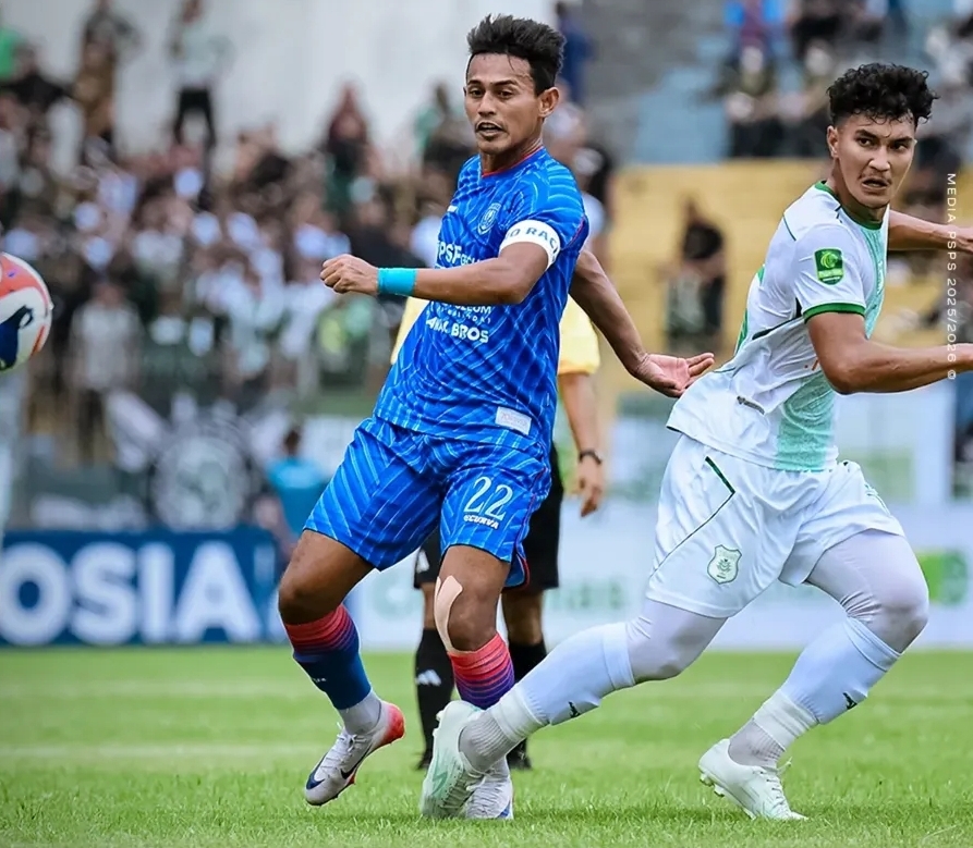 PSPS Pekanbaru Ditahan Imbang PSMS Medan: Skor 3-3