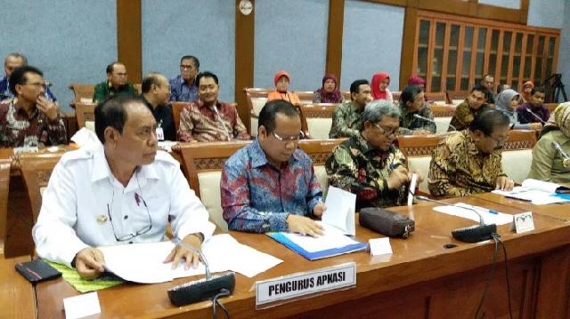 Bupati Meranti Ikuti Rapat Dengar Pendapat Bersama Komisi IX DPR RI