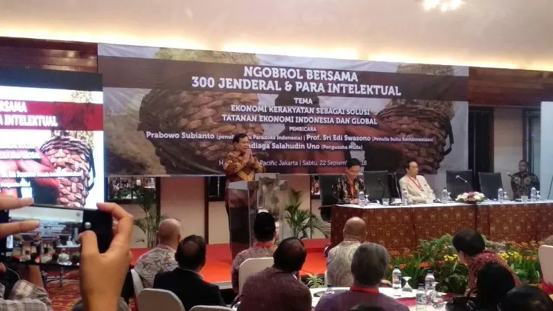 Sapaan Prabowo Kepada Titiek Soeharto Bikin Para Jenderal Purnawirawan Tertawa