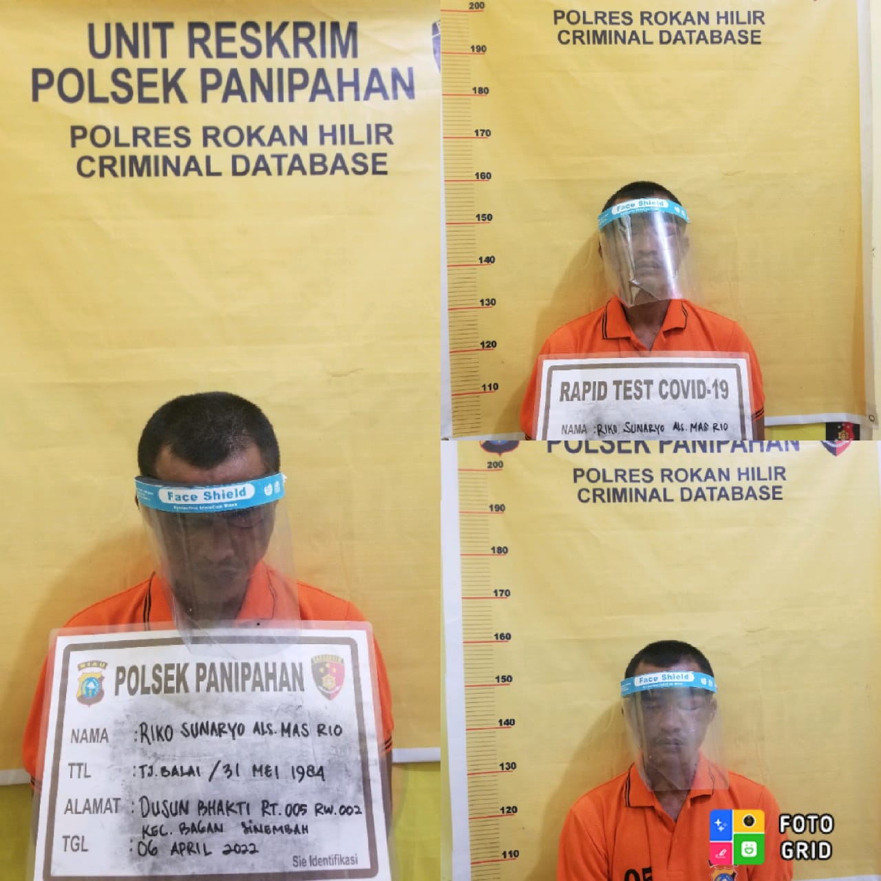 2 Kali Cabuli Anak di Bawah Umur, Seorang Warga Bagan Sinembah Diringkus Polisi
