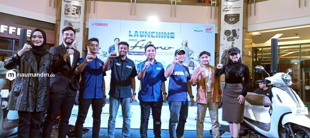 Jawab Kebutuhan Pasar, Yamaha Grand Filano Resmi Mengaspal di Pekanbaru
