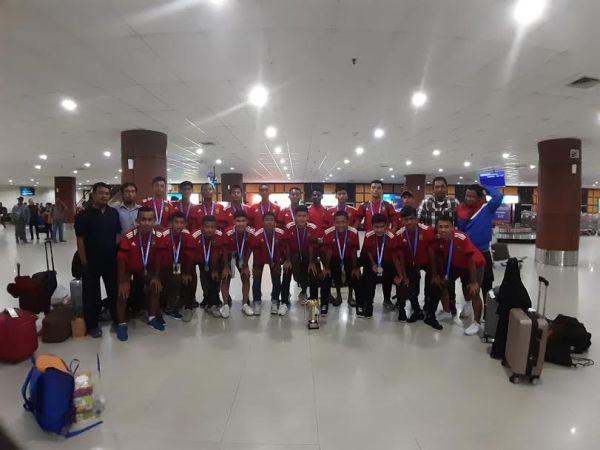 Runner-up Kejurnas, Persembahan Punggawa U-15 untuk Riau