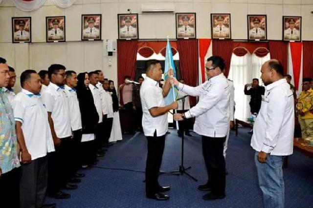 Hadiri Pelantikan PWI Kampar, Ini Kata Wabup