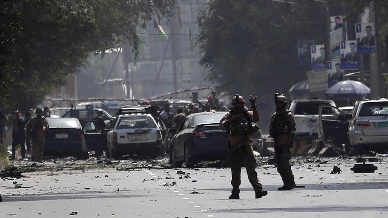 Bom Mobil Meledak di Dekat Kedubes AS di Kabul, 10 Warga Sipil Tewas