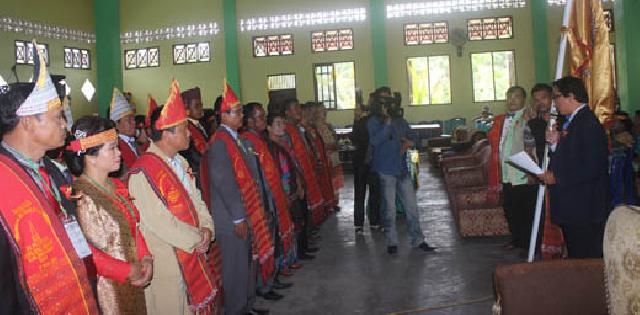 Plt Bupati Hadiri Pelantikan DPC PSSAB