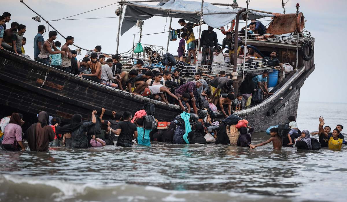 Kedatangan Imigran Rohingya Ditolak Masyarakat Aceh