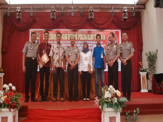 Haluan Riau Kembali Raih Penghargaan dari Kepolisian
