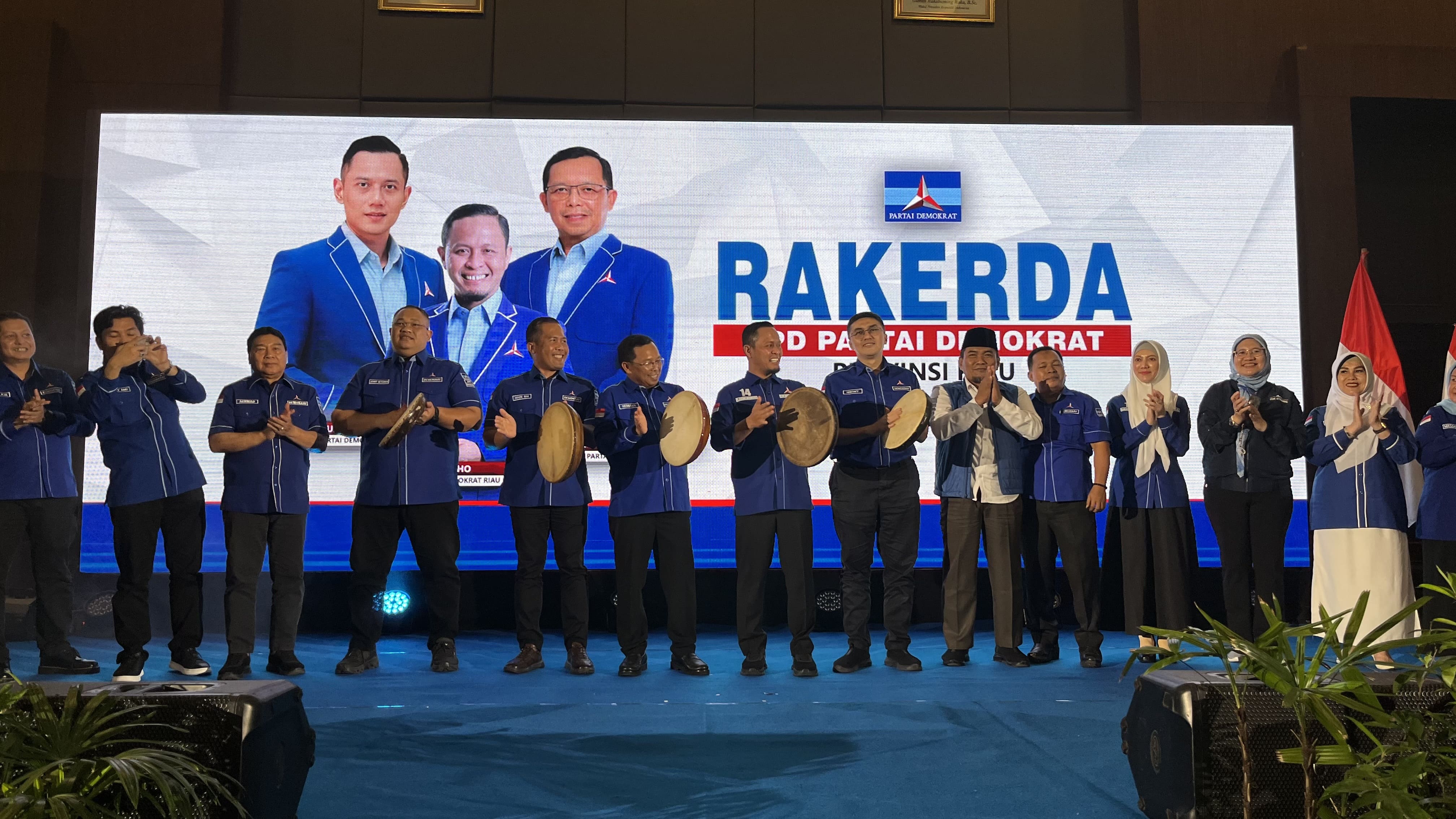 Demokrat Riau Gelar Rakerda 2025, Bergerak dan Kontribusi ke Rakyat
