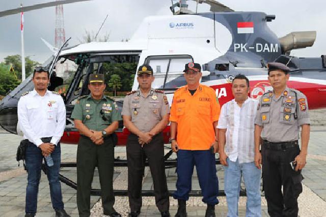 Patroli Udara Pantau Titik-titik Rawan Karhutla