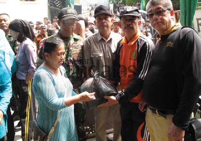 Jajaran Kodam I/BB Kirim 4 Ribu Paket Sembako