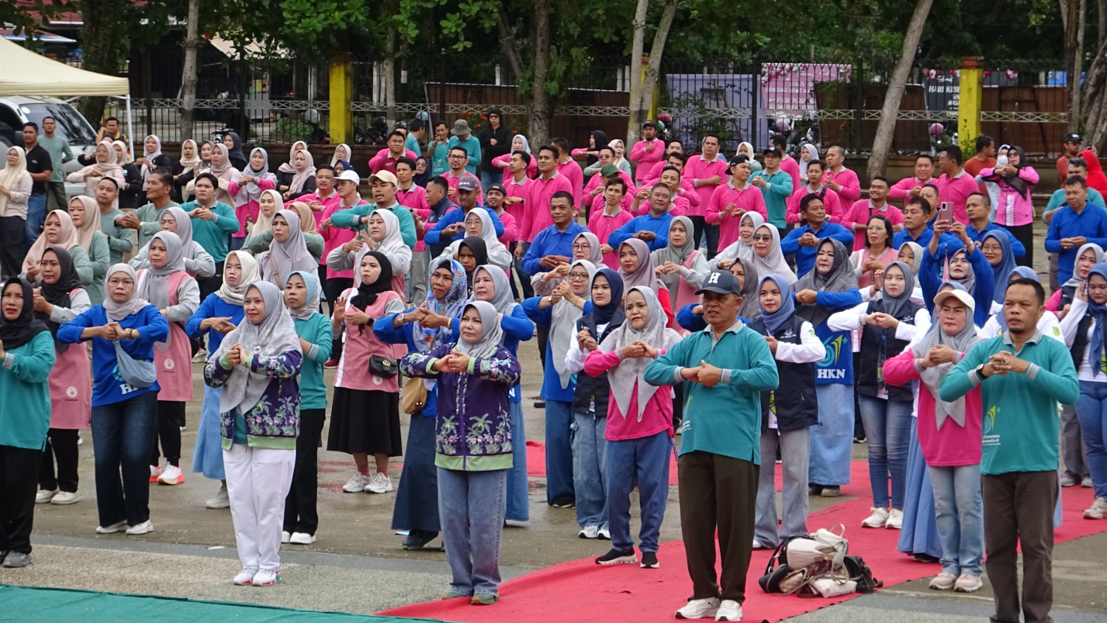 HKN 2025 di Inhil, Bupati Herman Ajak Masyarakat Pola Hidup Sehat