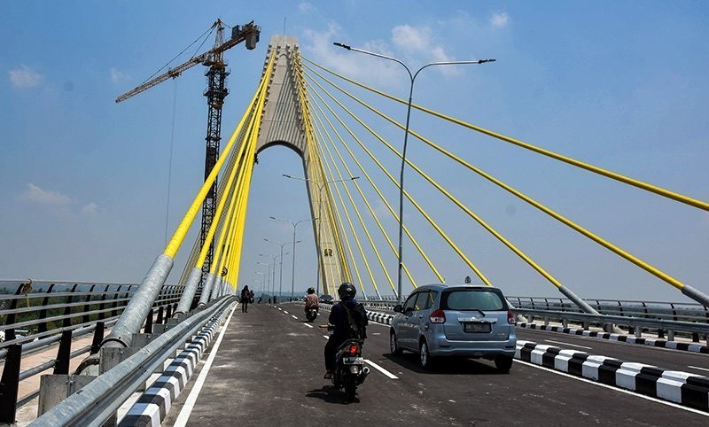 Pascatawuran Antarwarga, Jembatan Marhum Bukit Pekanbaru Kembali Dibuka