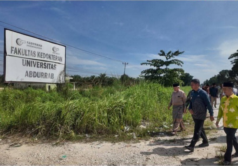 Bupati Ahmad Yuzar Dukung Pembangunan RS Univ Abdurrab