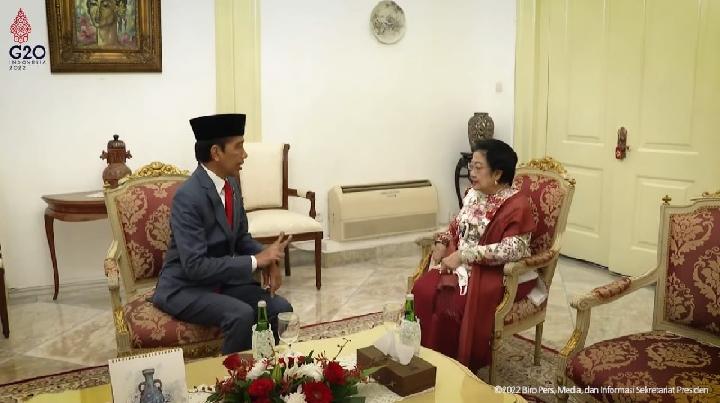 Presiden Jokowi Beri Masukan ke Megawati Soal Capres dari PDIP