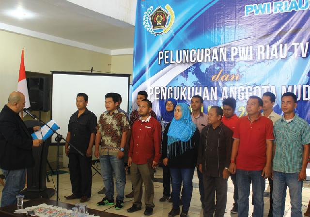 PWI Riau Launching  PWI Riau TV