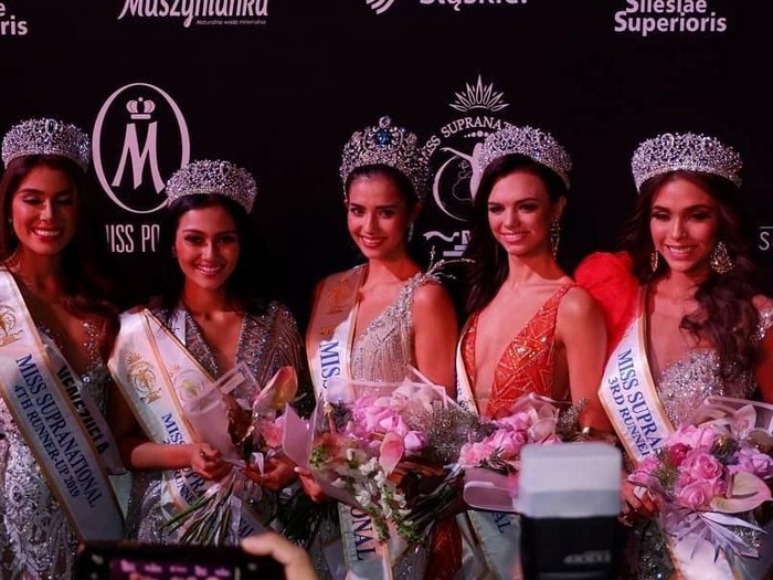 Jesica Fitriana Juara 3 Miss Supranational 2019