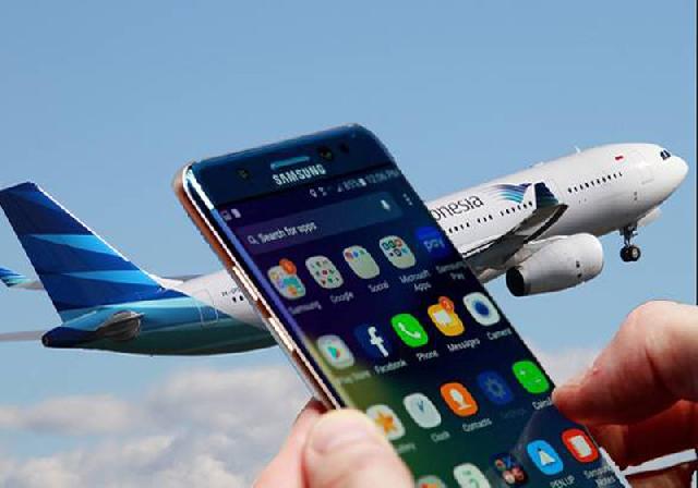 Pengguna Samsung Note 7 Dilarang Nge-Charge di Pesawat Garuda