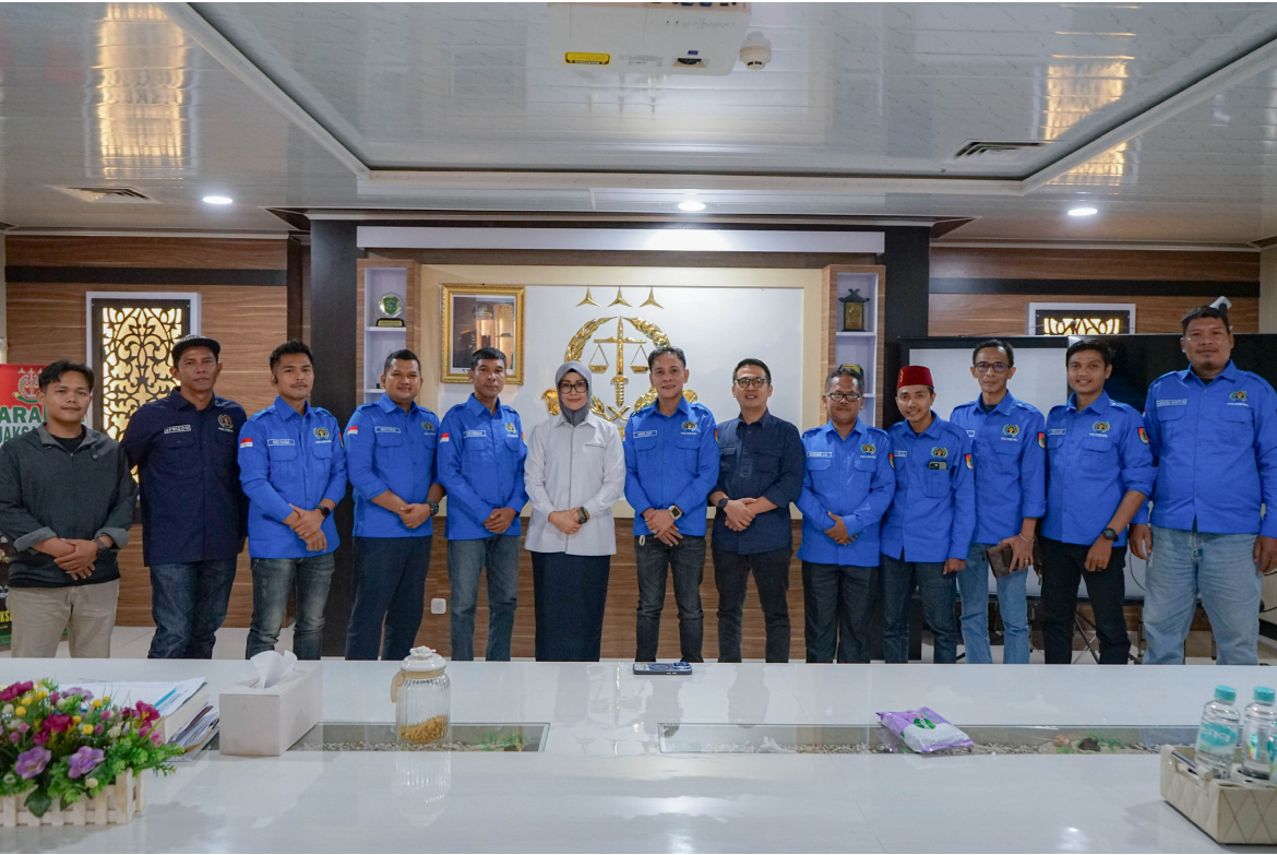 Perkuat Kemitraan, Pokja PWI Pekanbaru Kolaborasi dengan Kejari Pekanbaru