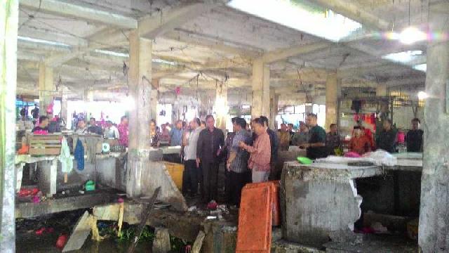 TPS Pasar Selodang Kelapa Bakal Dibangun Lagi