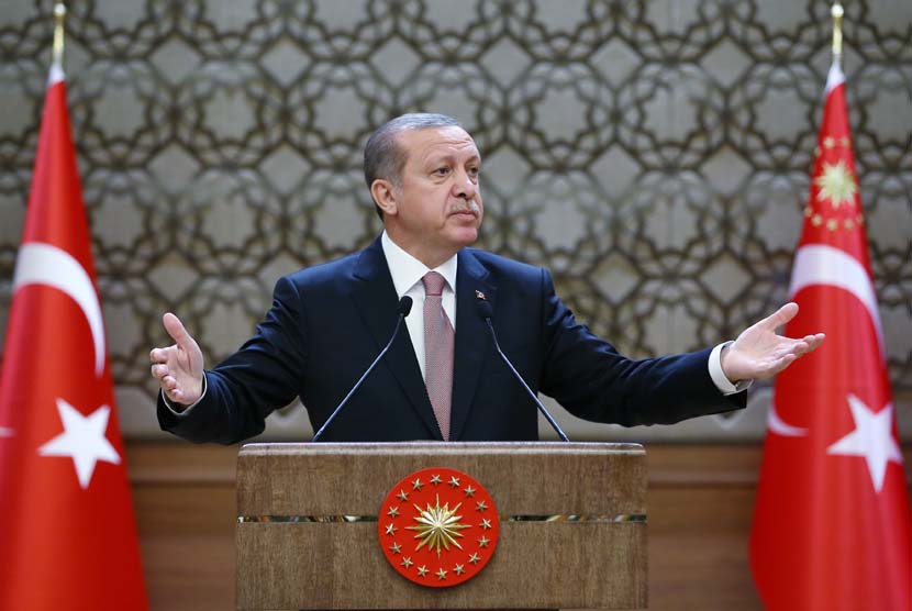 Erdogan: AS Lancarkan Perang Psikologi ke Turki