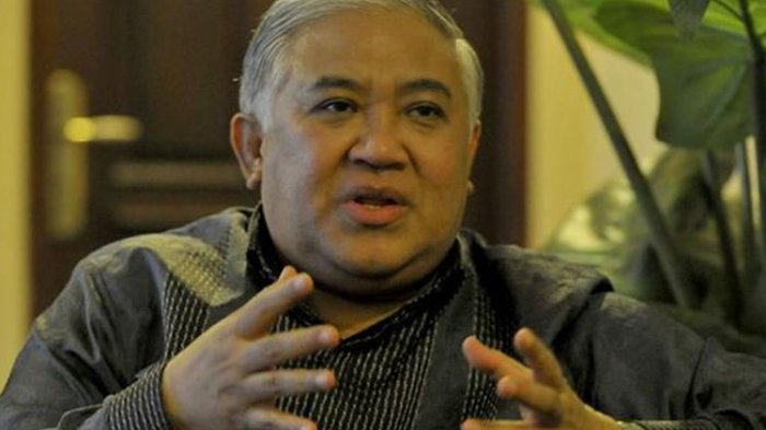 Din Syamsuddin Minta Aparat Tidak Represif Hadapi Demonstran