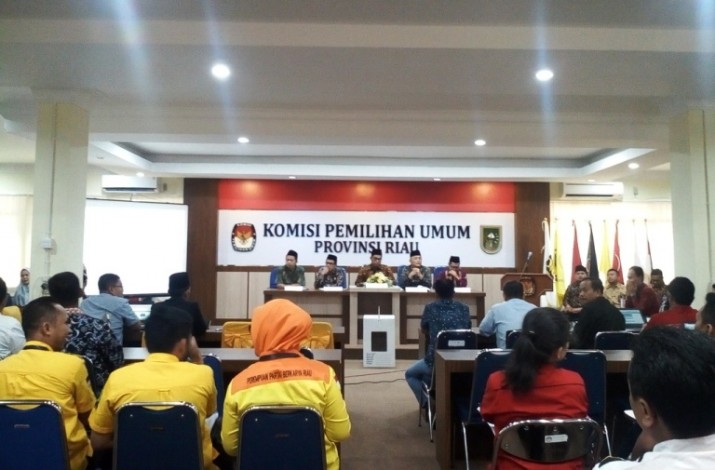 PKS Riau Tolak Teken Hasil Rekapitulasi di Tiga Daerah Pemilihan