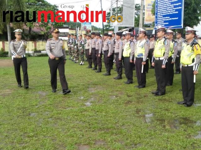 Polres Kampar Apel Gelar Pasukan Operasi Siak 2017