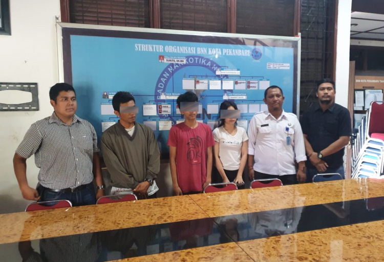 Aktor Video Geleng-geleng di Pekanbaru Jalani Rehabilitasi