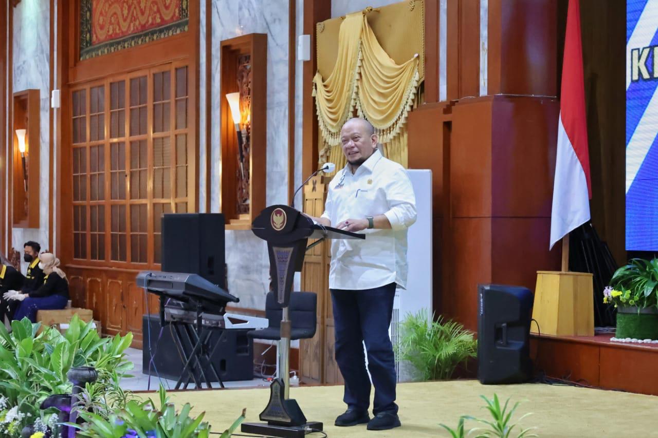 Ramah Tamah dengan Pj Gubernur Kalsel, Ketua DPD RI Singgung Masalah Banjir