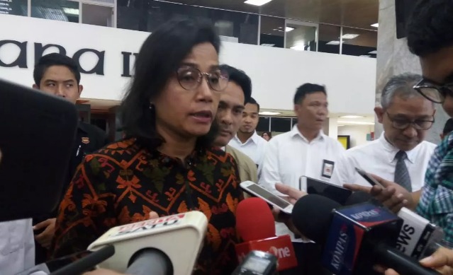 Sambangi Gedung MPR, Sri Mulyani <i>Ngaku</i> Tak Bahas Utang