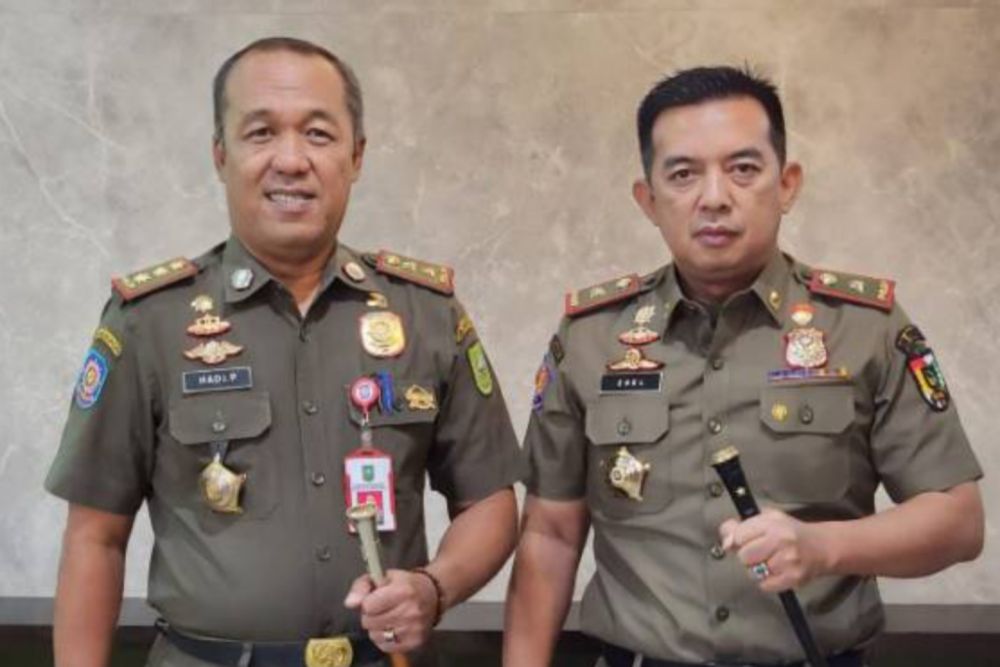 Sikat Pelanggar Perda, Satpol PP Riau dan Pekanbaru Akan Kolaborasi