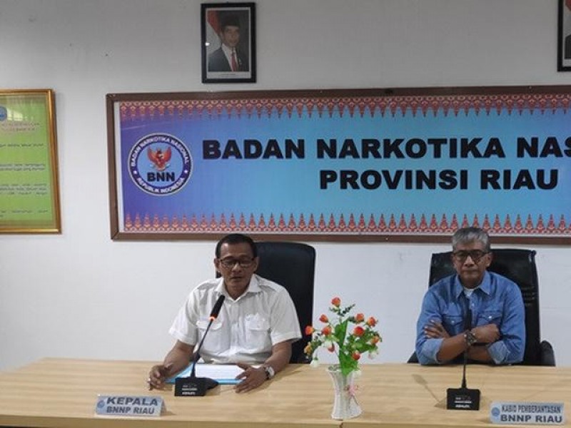 BNNP Riau Kantongi Identitas Pemilik dan Pemesan 30 Kg Sabu yang Diungkap di Siak