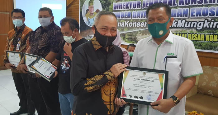 Terkait Penanganan Konflik Harimau Sumatra di Riau, KLHK Berikan 47 Penghargaan