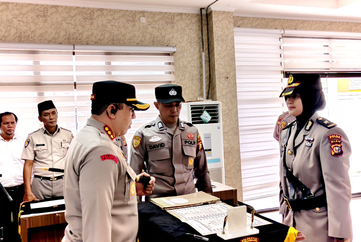 Kapolresta Kombes Jeki Sertijabkan 8 Pejabat: Terima Kasih atas Dedikasi, Cepat Beradaptasi