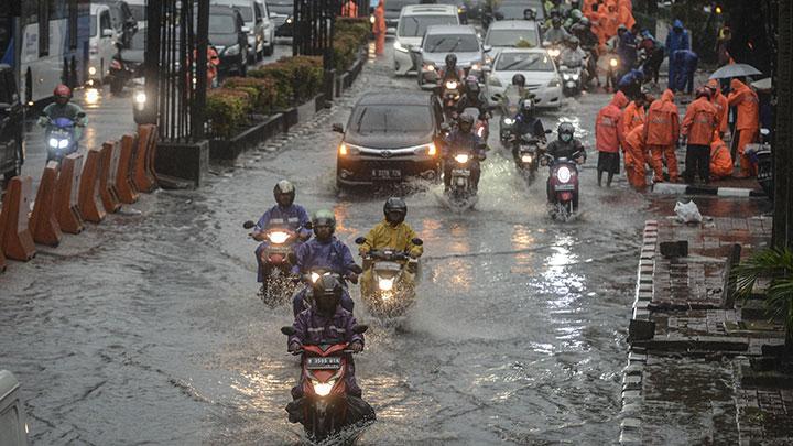 BMKG: Jakarta Siaga Hujan Lebat Hari Ini