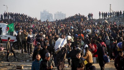 Presiden Trump Susun Rencana Pindahkan Warga Gaza