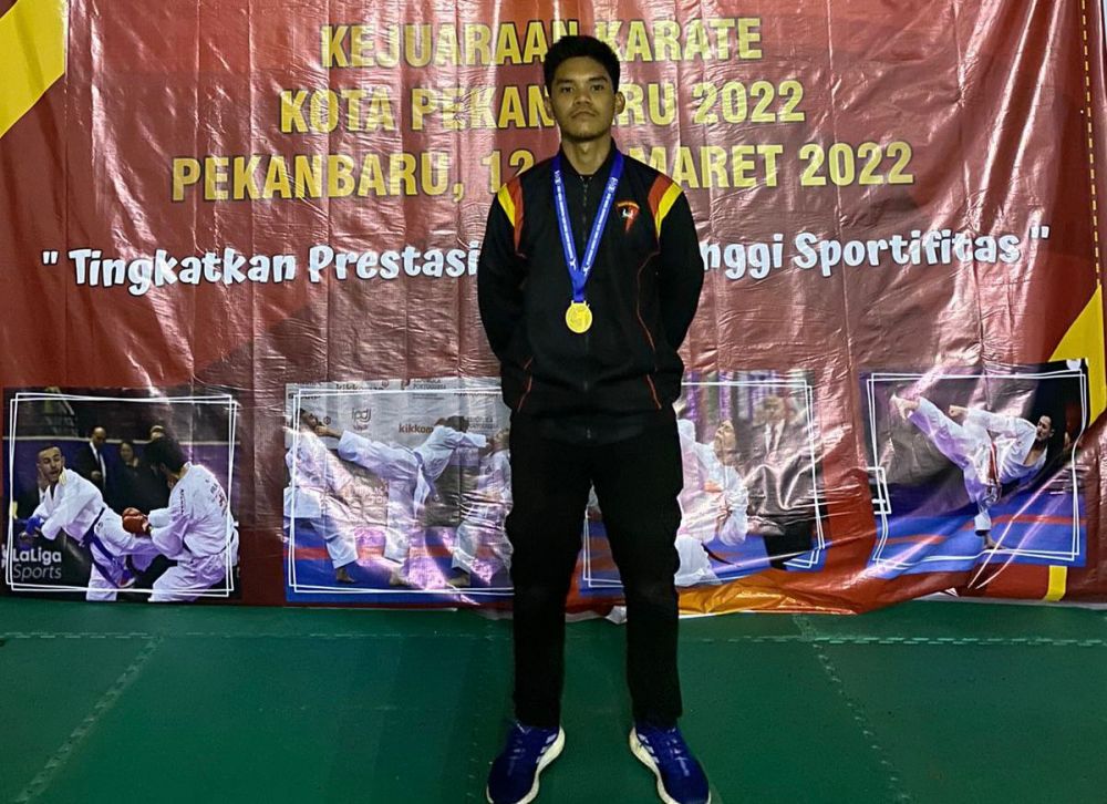 Bripda Abdurazzaq Noerfieri Ibrahimn Raih juara 1 FORKI Pekanbaru 2022