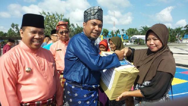 HUT ke-9 Meranti, RAPP Sumbang Bantuan untuk Masyarakat