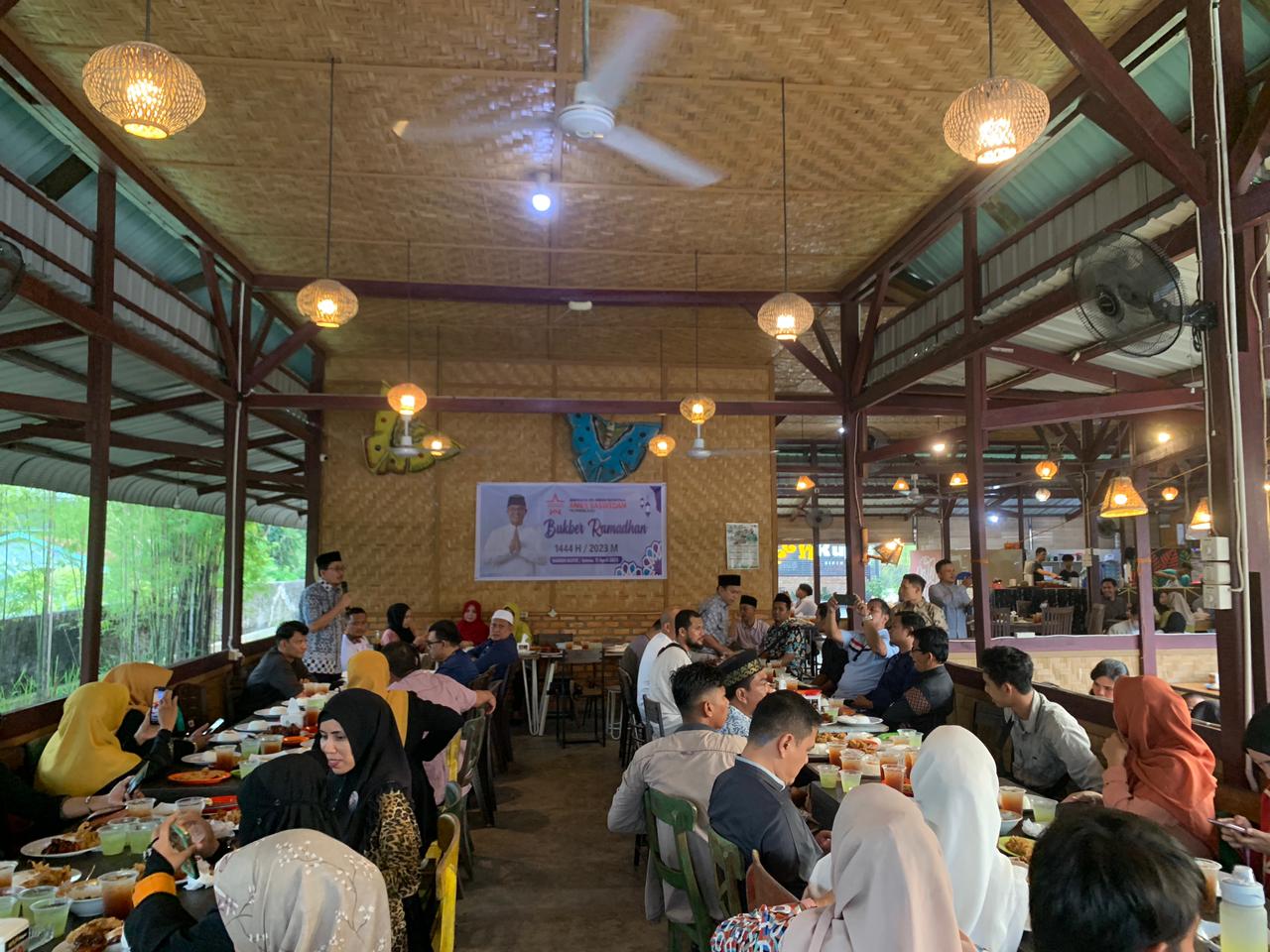 DPW Jarnas ABW Riau Buka Puasa Bersama Simpul Relawan