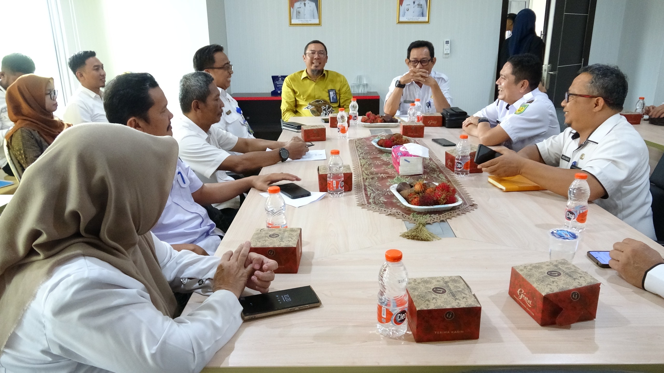 Pemkab Inhil Koordinasi dengan Ombudsman RI Terkait Penguatan Pelayanan Publik